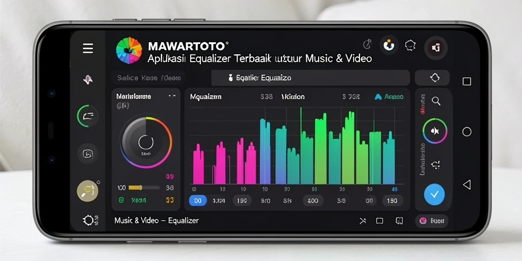 Antarmuka MAWARTOTO yang memudahkan pengaturan Equalizer.
