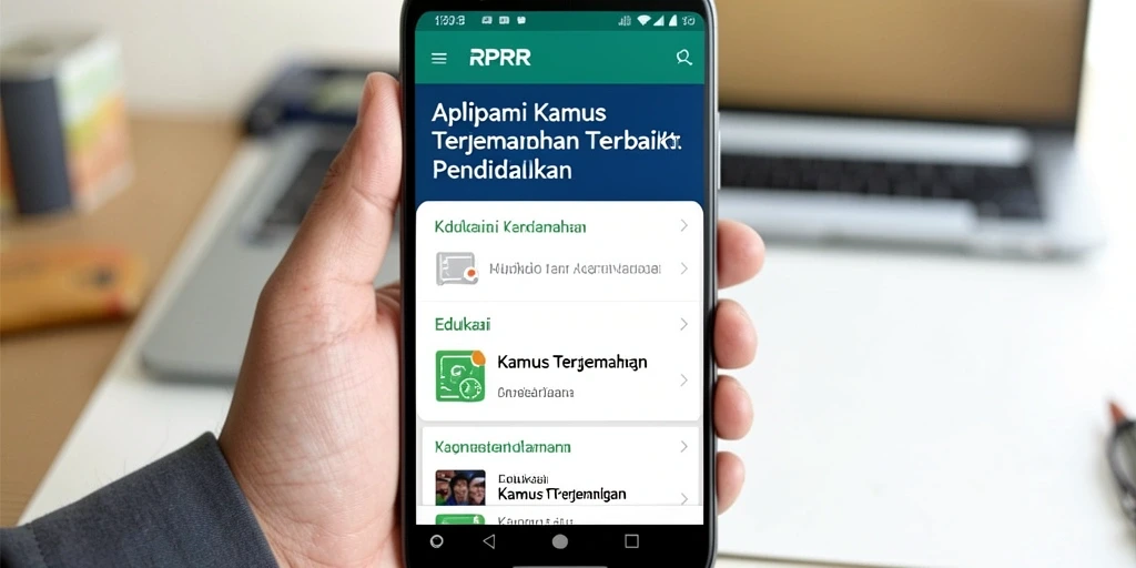Antarmuka RPRR yang intuitif dan mudah digunakan.